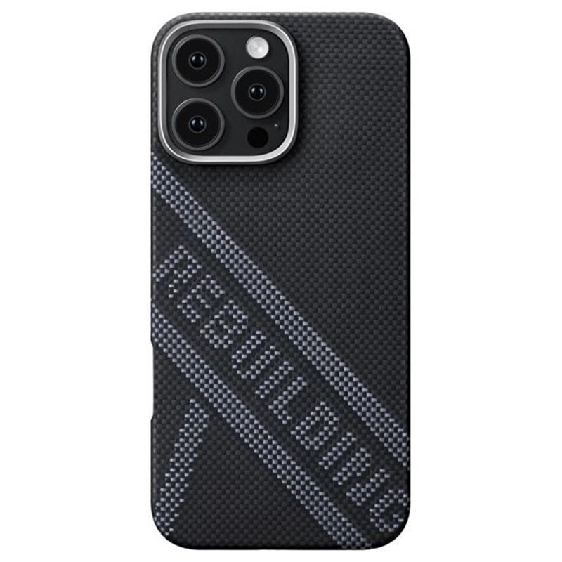 Карбоновий тонкий чохол Pitaka Tactile Woven Case Re-TROS Rebuilding для iPhone 16 Pro (KI1601RTR)