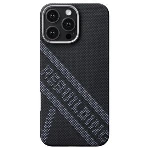 Карбоновий тонкий чохол Pitaka Tactile Woven Case Re-TROS Rebuilding для iPhone 16 Pro Max (KI1601RTRP)