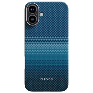 Карбоновий тонкий чохол Pitaka Tactile Woven Case Moonrise для iPhone 16 (KI1601M)