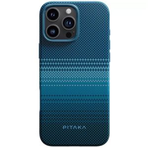 Карбоновий протиударний чохол Pitaka Military-Grade Protective Case Moonrise для iPhone 16 Pro (KI1601CPMO)