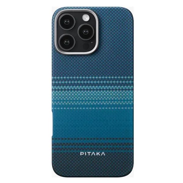 Карбоновий тонкий чохол Pitaka Tactile Woven Case Moonrise для iPhone 16 Pro (KI1601MO)