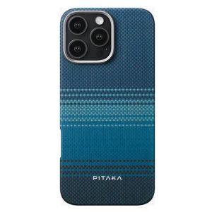 Карбоновий тонкий чохол Pitaka Tactile Woven Case Moonrise для iPhone 16 Pro Max (KI1601MOM)