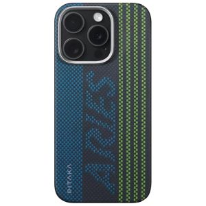 Карбоновий тонкий чохол, що світиться Pitaka x Aries Tactile Woven Case Credit card для iPhone 16 Pro Max (KI1601CRP)
