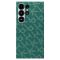 Карбоновий тонкий чохол Pitaka Monogram Gold/Green для Samsung Galaxy S24 Ultra