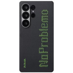 Карбоновий тонкий чохол Pitaka x Aries Tactile Woven Case, NoProblemo для Samsung Galaxy S25 Ultra (AS2501UNOP)