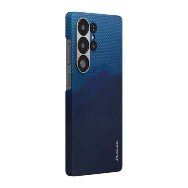 Карбоновий тонкий чохол Pitaka Tactile Woven Case StarPeak Over The Horizon для Samsung Galaxy S25 Ultra (KS2504U)