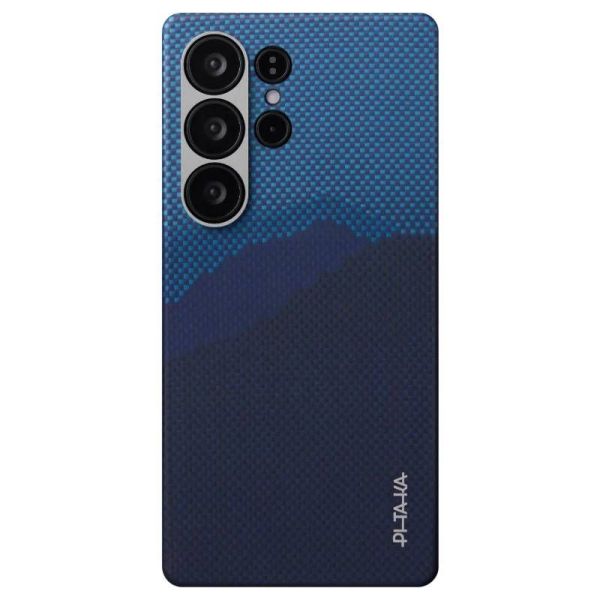 Карбоновий тонкий чохол Pitaka Tactile Woven Case StarPeak Over The Horizon для Samsung Galaxy S25 Ultra (KS2504U)
