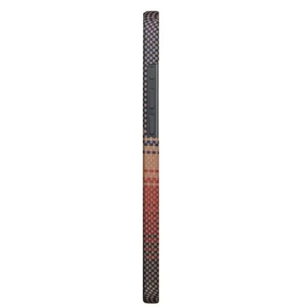 Карбоновий тонкий чохол Pitaka Tactile Woven Case Sunset для iPhone 16 Pro (KI1601SU)